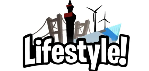 Image of a logo for Humberside Police's Lifestyle Initiative. This includes the word 'lifestyle' with buildings, bridges and wind turbine images.